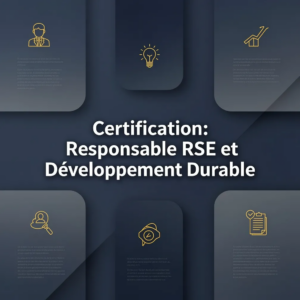 Certification: Responsable RSE et Développement Durable