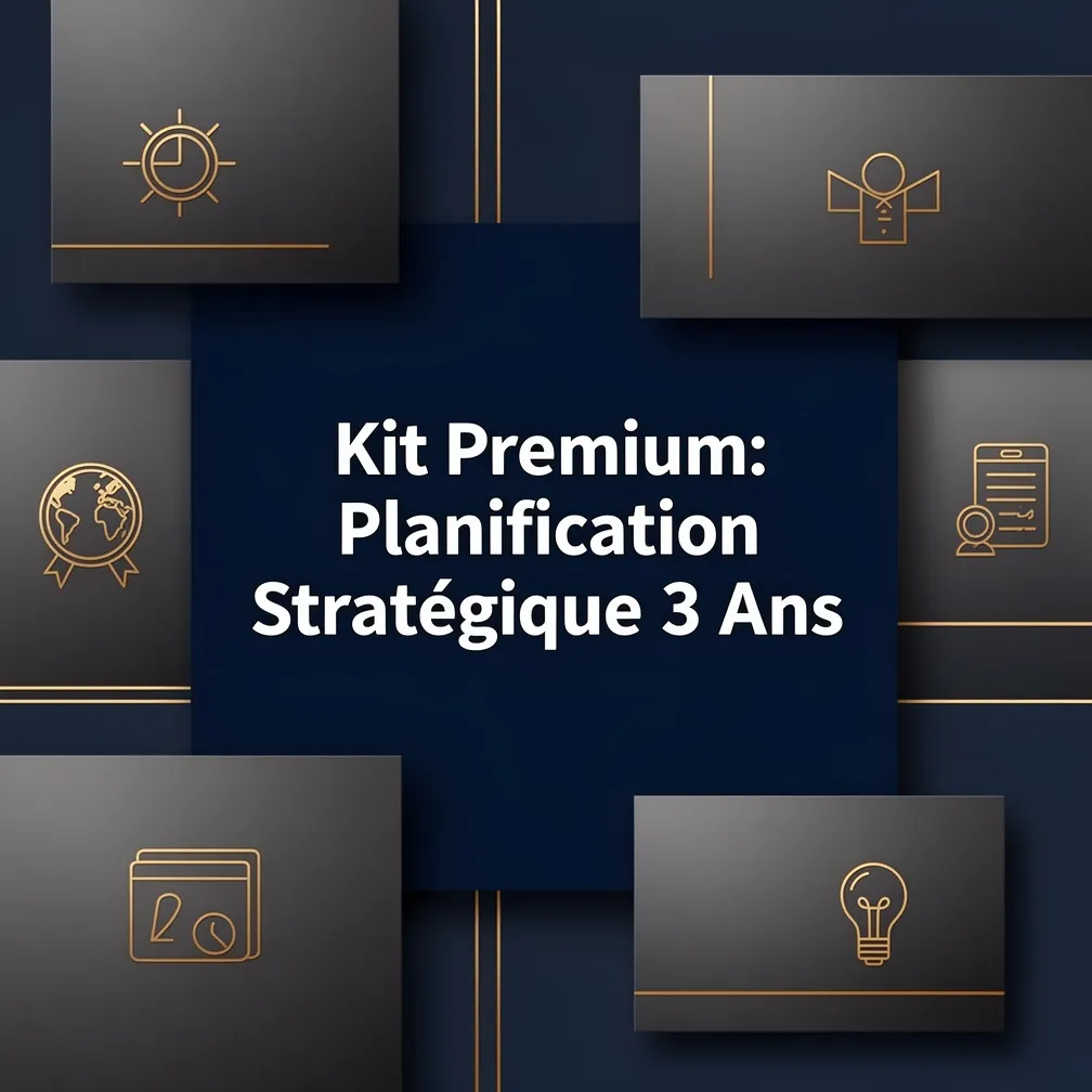 Kit Premium: Planification Stratégique 3 Ans